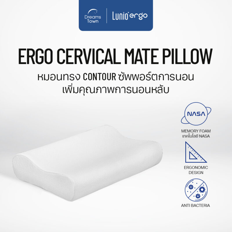 Ergo Cervical Mate Pillow